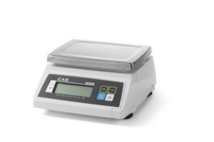 Váha voděodolná s legalizací, CAS, 30 kg, 278x317x(H)141mm