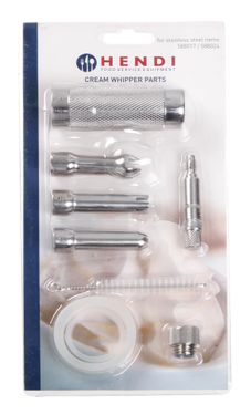 Ersatzteilset für Sahnespender, HENDI, Kitchen Line, Profi Line, 120x30x(H)240mm