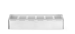 Prieskonių laikiklis, BarUp, 6 konteineris, 445x148x(H)85mm