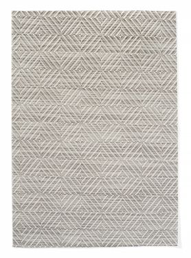 Juego de manteles con patrón geométrico, HENDI, Plateado, 6 uds., 450x300mm