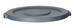 Tapa para cubo de basura redondo, AmerBox, es compatible con 691038, Gris claro, ⌀570x(H)35mm