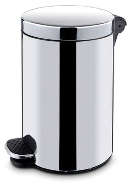 Papelera redonda con pedal y cubo interno, HENDI, 5L, ⌀210x(H)280mm