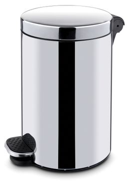 Papelera redonda con pedal y cubo interno, HENDI, 20L, ⌀300x(H)440mm