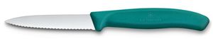 Nóż do warzyw, ząbkowany, Victorinox, zielony, (L)190mm