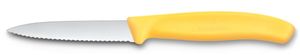 Nóż do warzyw, ząbkowany, Victorinox, żółty, (L)190mm