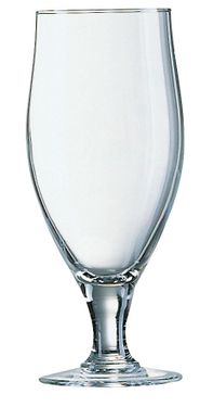 Pokal Cervoise pohár na pivo, Arcoroc, 0,38L, Priehľadná, 6 ks, ⌀77x(H)179mm