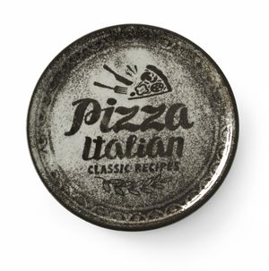 Plato para pizza Recipe Collection Black, HENDI, Negro, ⌀330mm