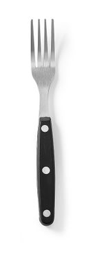 Tenedor para carne, HENDI, Profi Line, Negro, 6 uds., (L)200mm