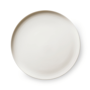 Ivory pizza plate, Luzerne, Ivory, Cream