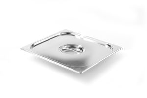 Tapa Gastronorm con hueco para la cuchara., HENDI, Kitchen Line, GN 2/3, 354x325mm