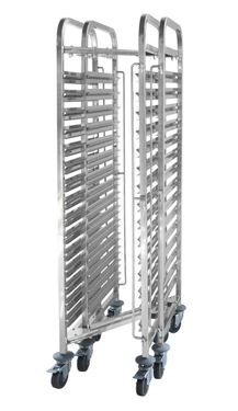 Kompakta paplāšu ratiņi – 15x GN 1/1, HENDI, 445x610x(H)1710mm