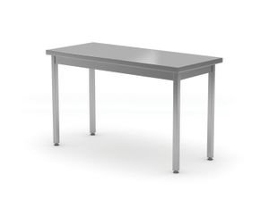 Kesklaud ilma riiulita – polditud, HENDI, Profi Line, 800x600x(H)850mm