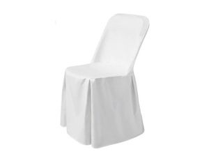 Potah na skládací židli, HENDI, Excellent, 810965 810989, Bílá, 540x440x(H)840mm