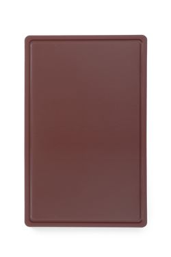 Schneidbretter HACCP Gastronorm 1/1, HENDI, GN 1/1, Braun, 530x325mm