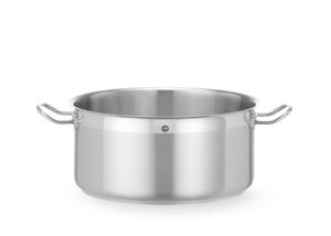 Garnek niski bez pokrywki, HENDI, Profi Line, 12L, ⌀320x(H)150mm, Okrągły
