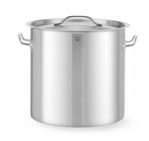 Stew pot high - with lid, HENDI, Budget Line, 25L, ⌀345x(H)350mm