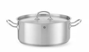 Haudepott madal - kaanega, HENDI, Kitchen Line, 7,3L, ⌀280x(H)120mm