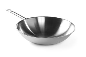 Třívrstvá pánev wok bez poklice, HENDI, ⌀360x(H)100mm