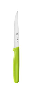 Cuchillo para cortar tomates, HENDI, Verde, (L)214mm