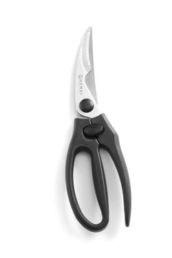 Šķēres putnu gaļas griešanai, HENDI, Melns, (L)240mm