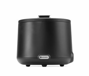 Sriubos puodas UNIQ, HENDI, designed by Robert Bronwasser, 8L, Juodas, 220-240V/500W, ⌀365x(H)325mm