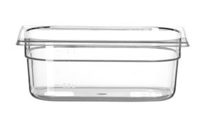 Toiduanum polükarbonaadist GN 1/4 Profi Line, HENDI, GN 1/4, 2,8L, 265x162x(H)100mm