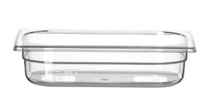 Toiduanum polükarbonaadist GN 1/4 Profi Line, HENDI, GN 1/4, 1,8L, 265x162x(H)65mm