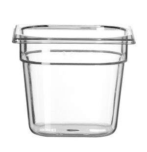 Toiduanum polükarbonaadist GN 1/6 Profi Line, HENDI, GN 1/6, 2,4L, 176x162x(H)150mm