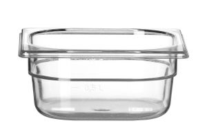Toiduanum polükarbonaadist GN 1/6 Profi Line, HENDI, GN 1/6, 1L, 176x162x(H)65mm