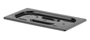 GN tető, HENDI, GN 1/4, Fekete, 265x162mm