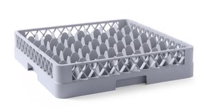 Kosz do szkła 500×500 mm, HENDI, 36 przegródek – 75x75 mm, 500x500x(H)104mm