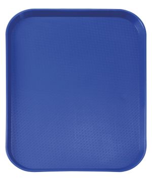 Vassoi da fast food piccoli, AmerBox, Blu, 265x345x(H)20mm
