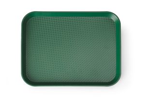 Vassoi da fast food piccoli, AmerBox, Verde, 265x345x(H)20mm