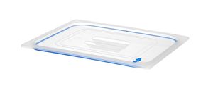 Lid for GN containers made of polypropylene, with seal, HENDI, GN 1/2, Transparent, 325x265mm