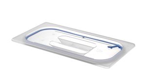 Lid for GN containers made of polypropylene, with seal, HENDI, GN 1/3, Transparent, 325x176mm
