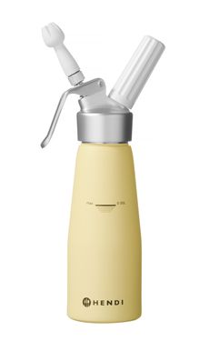 Kooresifoon, HENDI, 0,5L, Pastelne Kollane, ⌀80x(H)260mm