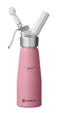 Kooresifoon, HENDI, 0,5L, Pastelne Roosa, ⌀80x(H)260mm