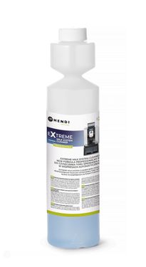 Extreme Milk System Cleaner, piena sistēmas tīrīšanas līdzeklis ar jaunu formulu, profesionāls piena putotāju šķidruma tīrīšanas līdzeklis automātiskajiem kafijas automātiem, HENDI, 0,25 l