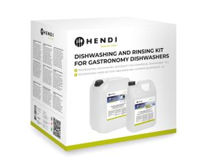 Extreme Wash & Shine professionaalne nõudepesu, HENDI, 10 l + 5 l