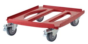 Käru Camdolly soojusisolatsioonkonteineritele Cam GoBox 4060, Cambro, 710x510x(H)167mm
