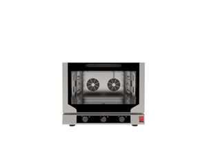 Aurukonvektsiooniga küpsetusahi Evolution Next 4x 530x325 mm GN 1/1, elektriline, elektromehaanilise juhtimisega, Tecnoeka, GN 1/1, 400V/6400W, 784x752x(H)634mm