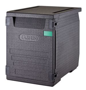 Soojusisolatsioonkonteiner Cam GoBox frontaalse laadimisega, 600x400 mm konteineritele, 9 integreeritud juhikuga, Cambro, 126L, 770x540x(H)687mm
