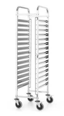 Puhastuskäru , HENDI, Kitchen Line, GN 1/1, Hõbedane, 380x550x(H)1705mm