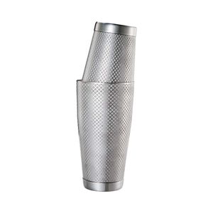 Shaker tin Diamond Lattice, Antique Copper, Barfly, 0,83L, Silver