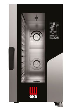 Elektriline konvektsiooniga auruahi Millennial Black Mask Gastro Compact 10 x GN 1/1, elektrooniline juhtimine, Tecnoeka, 400V/15400W, 500x930x(H)970mm