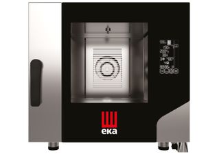 Konvektsiooniga auruahi Millenial Black Mask Gastro 5× GN 1/1, elektriline, Tecnoeka, 400V/7800W, 730x849x(H)700mm