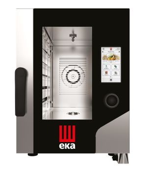 Elektriline konvektsiooniga aurutusahi Millennial Touch Screen Gastro Compact 6 x GN 1/1, elektrooniline juhtimine, Tecnoeka, 400V/7800W, 500x930x(H)700mm
