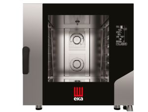 Konvektsiooniga auruahi Millenial Black Mask Bakery 6× 600×400 mm, elektriline, Tecnoeka, 400V/10400W, 850x1035x(H)850mm