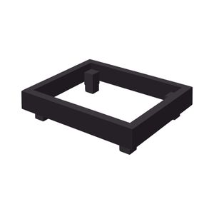 Madeira Black GN 1/2 Overlay, Black