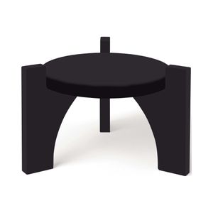 Madeira Black Dispenser Base, Black